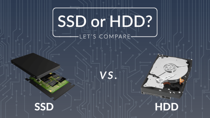 مقایسه حافظه‌ ذخیره سازی HDD و SSD