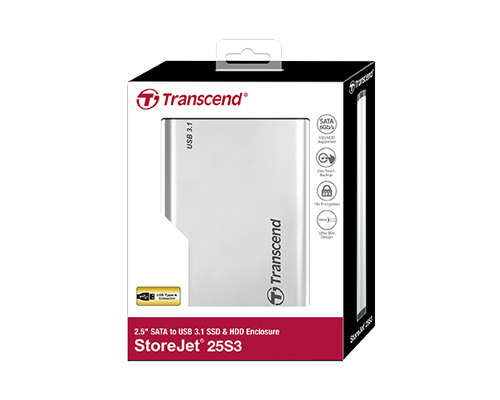 Transcend StoreJet 25S3 SSD/HDD