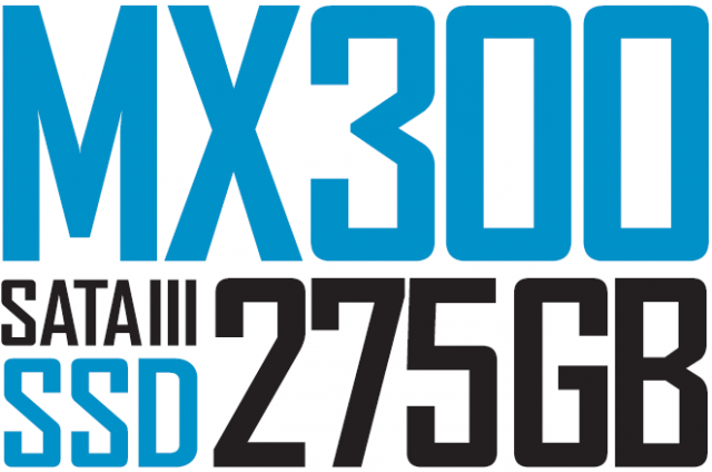 Crucial SSD MX300 275GB