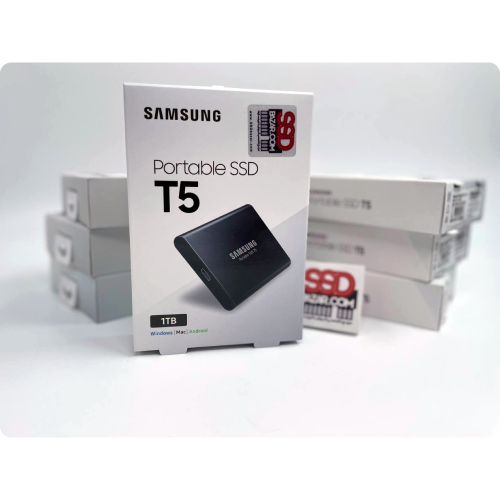 SAMSUNG EXTERNAL SSD T5 1TB اس اس دی اکسترنال سامسونگ