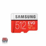 میکرو اس دی سامسونگ (2020) ssdbzar MicroSDXC Evo plus 512GB Class10 U3 4K 5-min