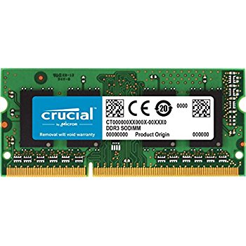 Crucial SODIMM DDR3L 4GB 1600 Mhz