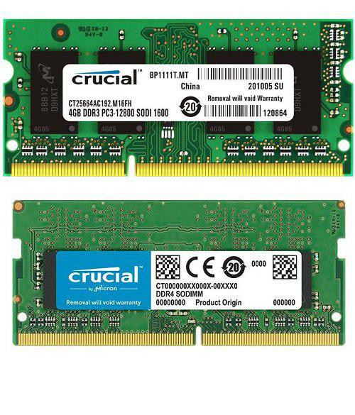 Crucial SODIMM DDR4 4GB 2133 Mhz