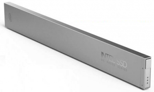 طراحی حافظه SSD شرکت اینتل با شکل خط کش