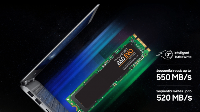 Samsung M2 SATA SSD EVO 860 2TB اس اس دی سامسونگ