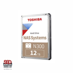 Toshiba N300 3.5 NAS HDD 12TB-HDWG21CEZSTA هارد اینترنال توشیبا-ssdbazar
