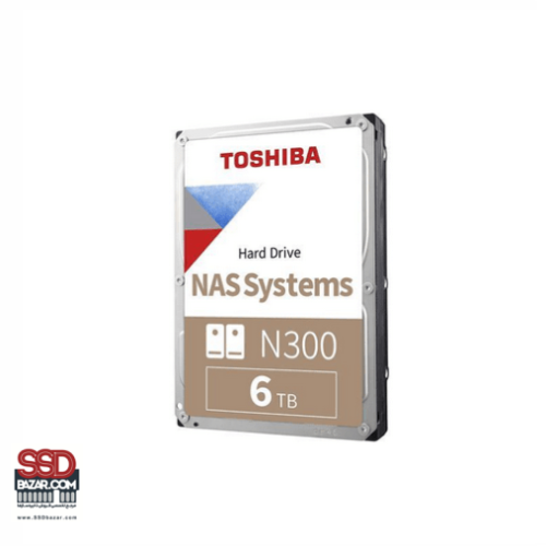 Toshiba N300 3.5 NAS HDD 6TB-HDWG460EZSTA هارد اینترنال توشیبا-ssdbazar