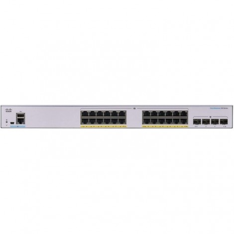 سوئیچ شبکه 24 پورت سیسکو Cisco Switch CBS350-24P-4G