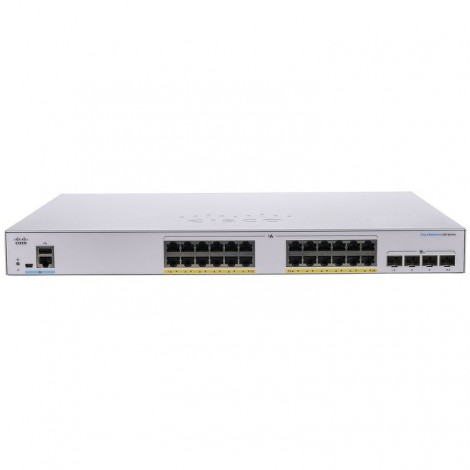 سوئیچ شبکه 24 پورت سیسکو Cisco Switch CBS350-24P-4G
