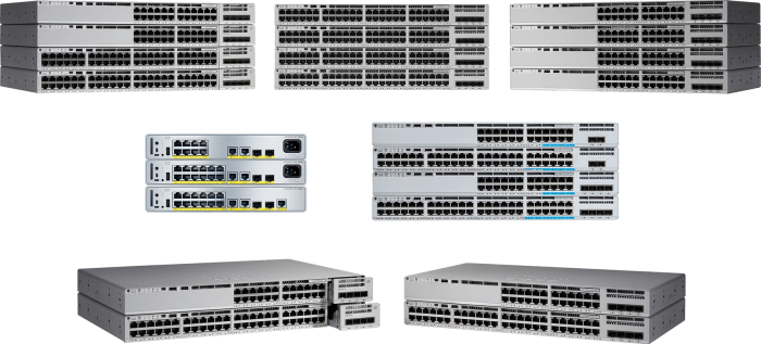 سوئیچ شبکه 24 پورت سیسکو Cisco Switch Catalyst C9500-24Y4C-A