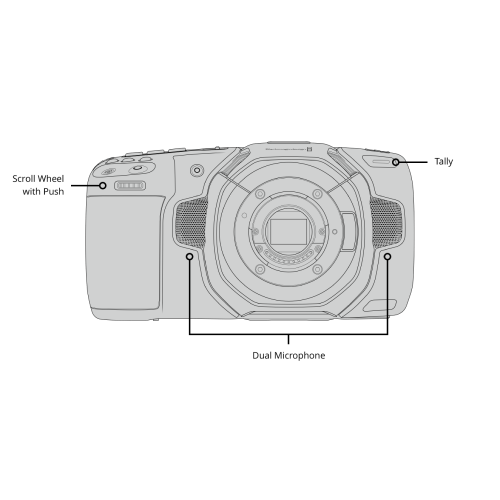 دوربین عکاسی بلک مجیک Blackmagic Pocket Cinema Camera 4K